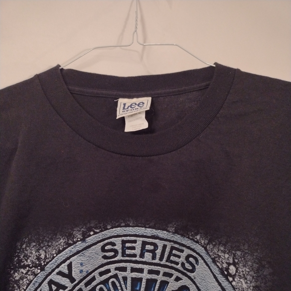 Lee Sport Tag . 2000 MLB Subway Series World Series 2000 Black Men's Size Xtra L - Picture 3 of 12